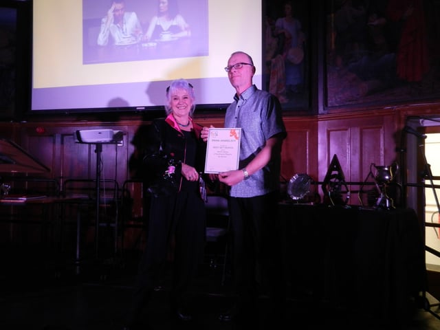 Martin Oakley won best set design for Southwick Players' Dinner
