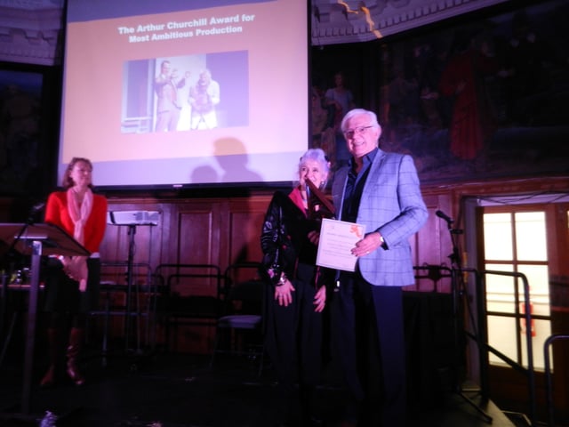 Henfield Theatre Company won the Arthur Churchill Award for most ambitious production with their play One Man, Two Guvnors