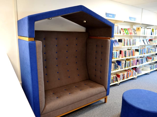 Opening of Burgess Hill's new Library. Pic Steve Robards SR03121902 SUS-190312-160801001