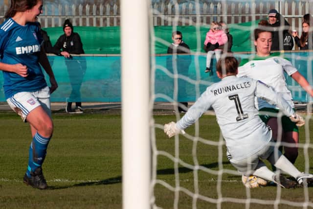 Action from the cup tie v Ipswich / Picture by Chris Hatton