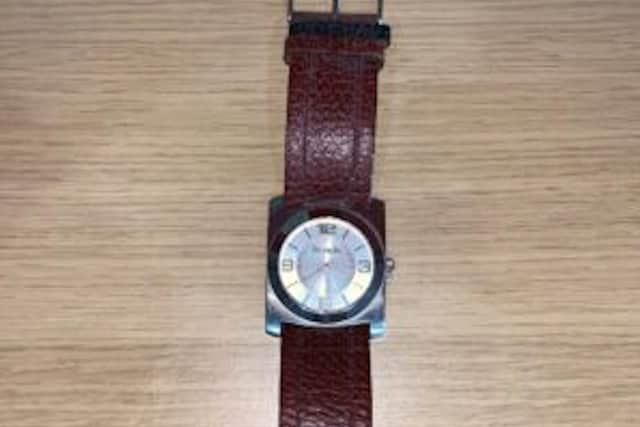 A watch stolen in the burglary in Lewes. 
Picture: Sussex Police