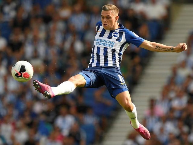 Came on for Pascal gross on 80 minutes. Caused a few problems to the Arsenal defence towards the end and so nearly claimed a third but his shot whistled inches over