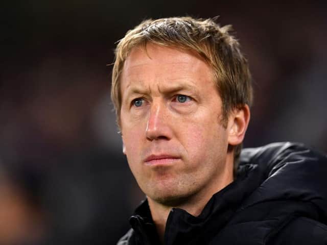 Brighton and Hove Albion manager Graham Potter was pleased with a point against Wolves