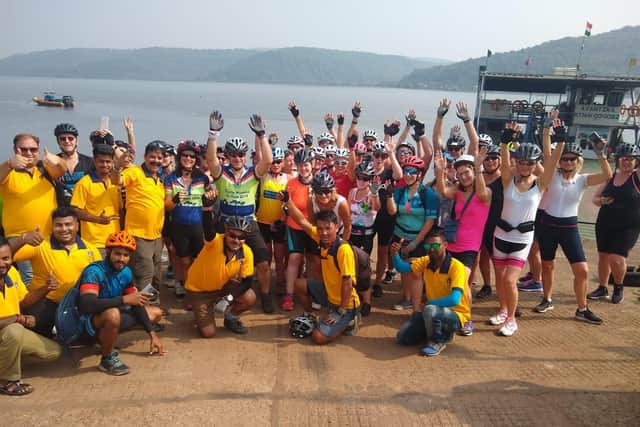 Debbie Robinson covered 420km in 34 degrees heat and climbed the equivalent of Mount Everest over five days