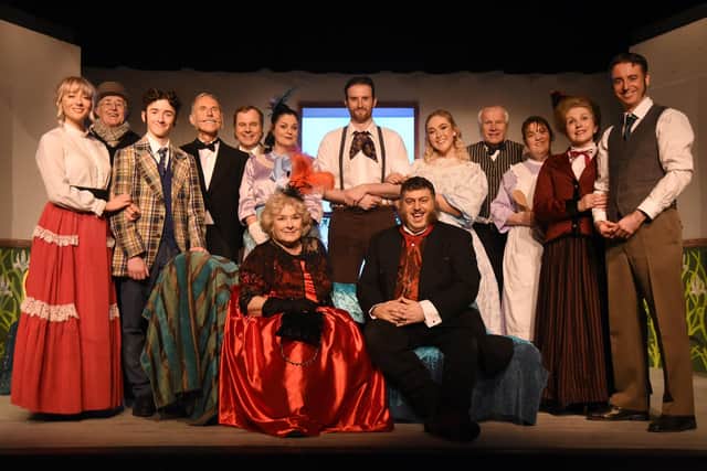 Southwick Players' cast for The Matchmaker at The Barn Theatre. Picture: Miles Davies