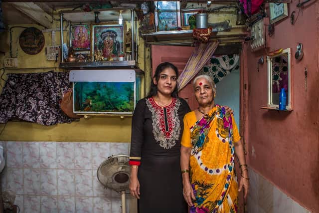 Change maker Aarti Naik with her mum Pushpa founder of Sakhi School for Girls Education
