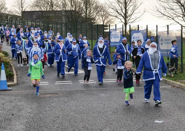 Albion in the Community's Seagulls' Festive Fun Run 2019.