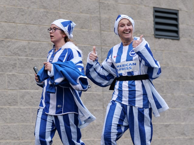 Albion in the Community's Seagulls' Festive Fun Run 2019.