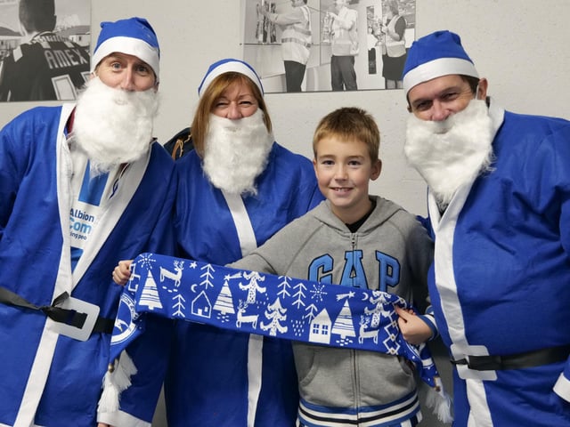 Albion in the Community's Seagulls' Festive Fun Run 2019.