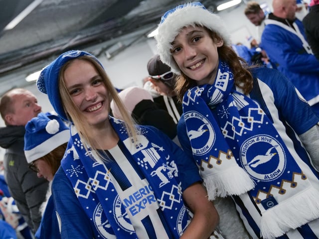 Albion in the Community's Seagulls' Festive Fun Run 2019.