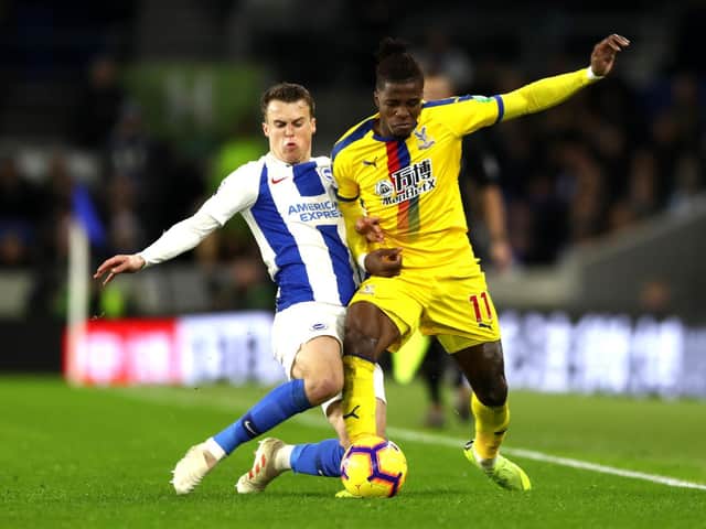 Brighton and Hove Albion will take on Crystal Palace at Selhurst Park on Monday night