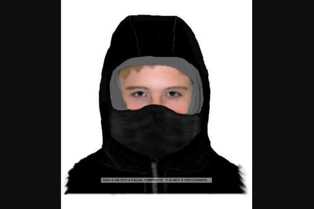 Police have released an e-fit of the suspect. Picture: Sussex Police