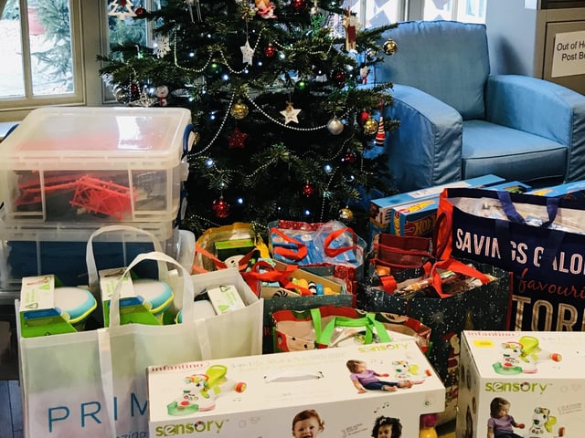 South Coast Bikers ride out to deliver presents to Chestnut Tree House children's hospice