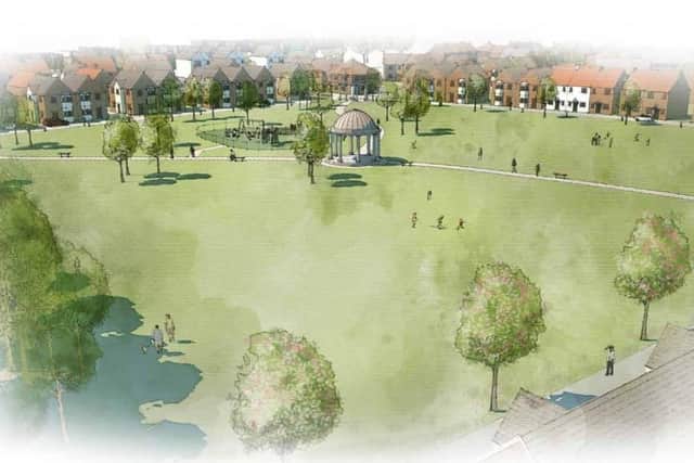Illustrative artist's impression of scheme for 500 new homes in Hassocks SUS-191218-114557001