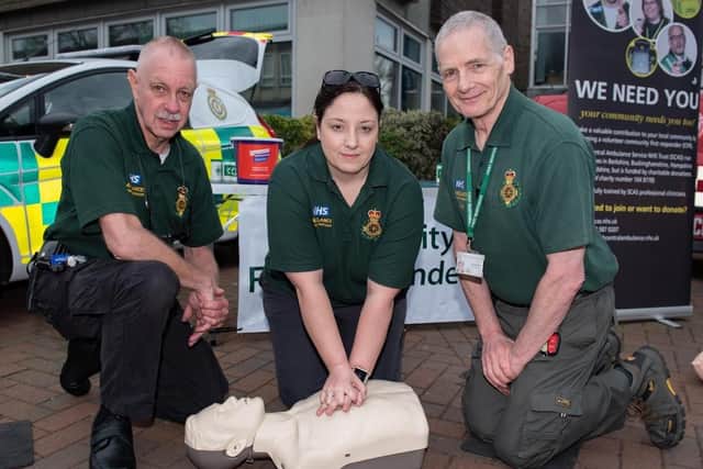 Community first responders provide voluntary support for SECAmb