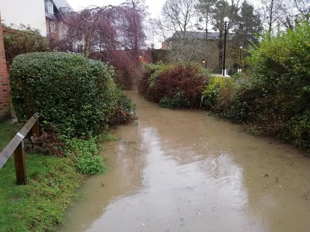 Water levels have surged by several feet