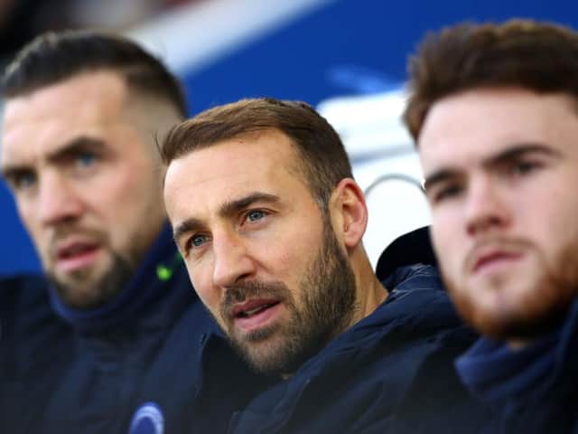 Glenn Murray was on the bench once again against Sheffield United at the Amex Stadium on Saturday