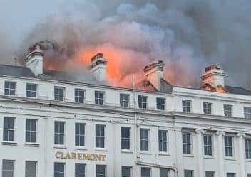 The Claremont Hotel fire, November 2019
