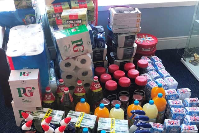 Donations for Turning Tides, which supports the homeless in Worthing, Littlehampton, Horsham and East Grinstead