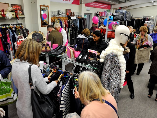 Inside Guild Care's new superstore and donation centre in Littlehampton. Picture: Steve Robards SR03101901