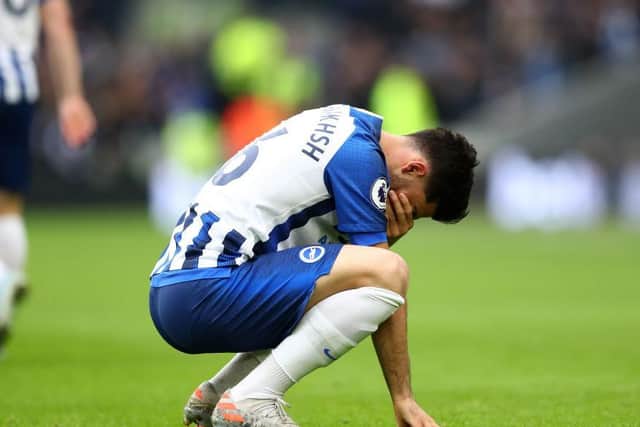 Alireza Jahanbakhsh said he felt emotional after his first goal for Brighton