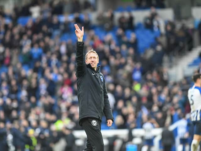 Brighton and Hove Albion head coach Graham potter wants to start the new year on a high