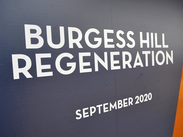 Burgess Hill shopping centre areas which are due for regeneration in 2020. Pic Steve Robards SR20010201 SUS-200201-134914001