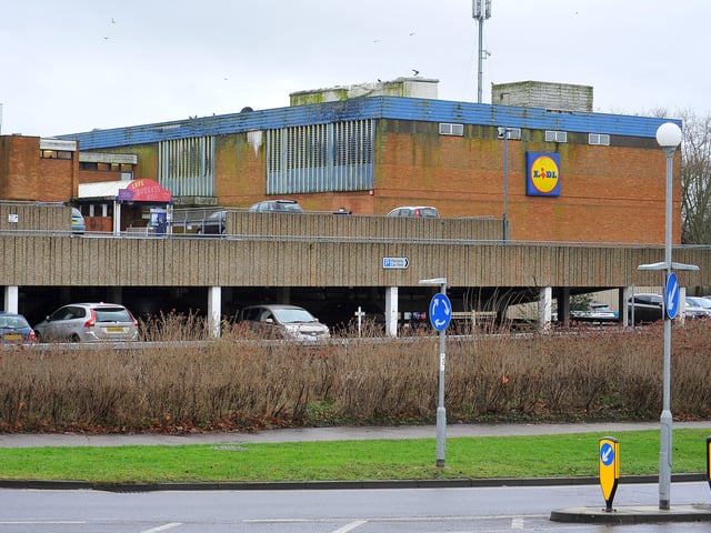 Burgess Hill shopping centre areas which are due for regeneration in 2020. Pic Steve Robards SR20010201 SUS-200201-135105001