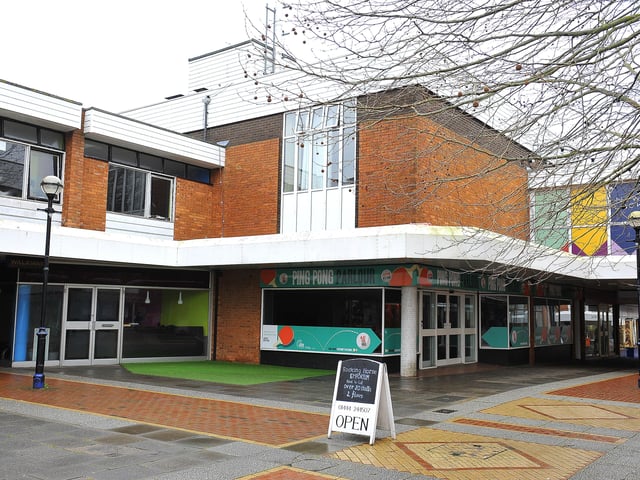 Burgess Hill shopping centre areas which are due for regeneration in 2020. Pic Steve Robards SR20010201 SUS-200201-134959001