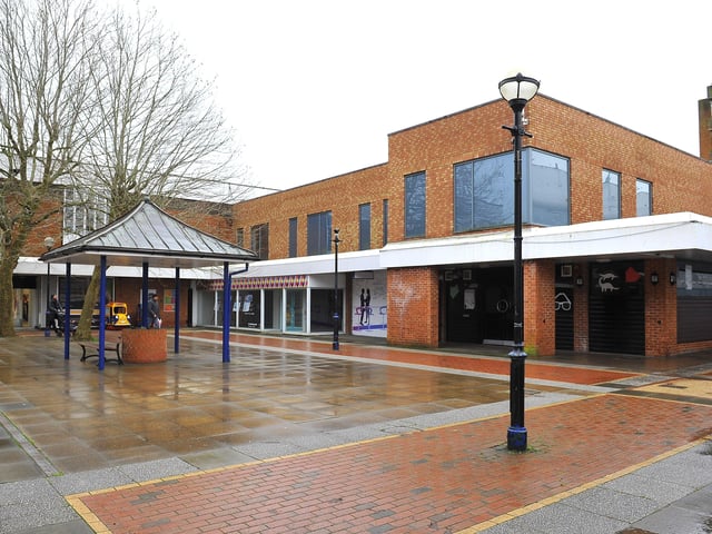 Burgess Hill shopping centre areas which are due for regeneration in 2020. Pic Steve Robards SR20010201 SUS-200201-135010001