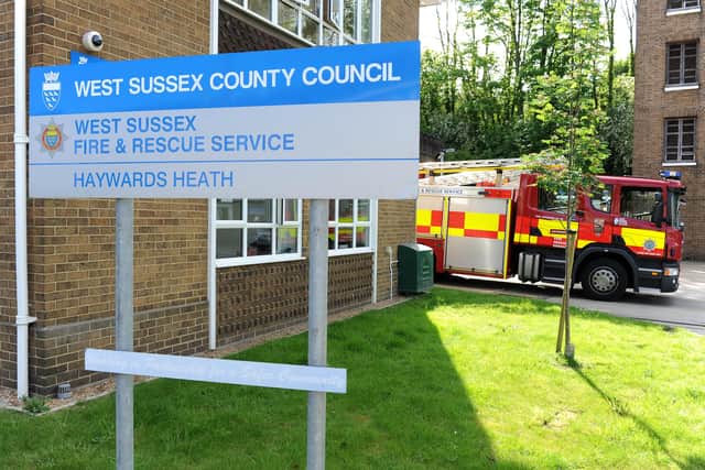 Calls to fire and rescue services in East Sussex are currently handled in Haywards Heath