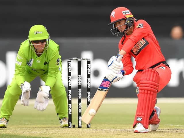 Danni Wyatt in action for the Melbourne Renegades (Photo by Quinn Rooney/Getty Images)