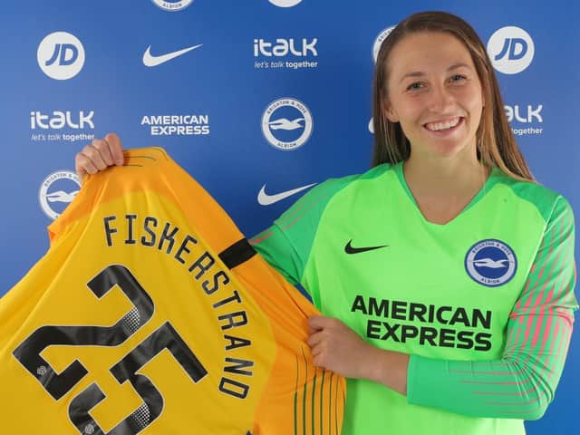 Norway international goalkeeper Cecilie Fiskerstrand has signed for Brighton