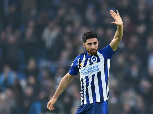 Alireza Jahanbakhsh reached the semi-final of the FA Cup with Brighton last season