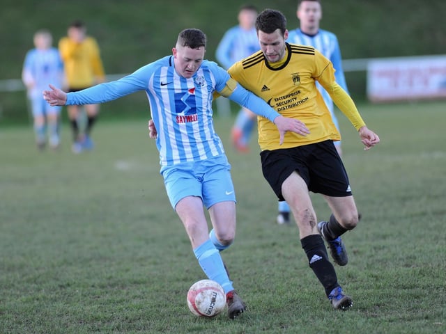 Action from Worthing United v Littlehampton Town