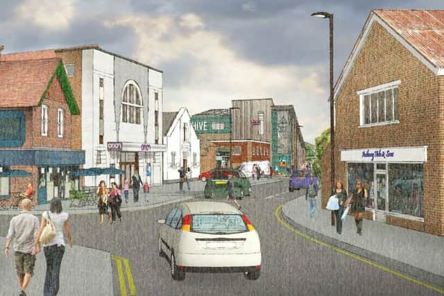 An artist's impression of the new Beehive centre. Picture: Burgess Hill Town Council