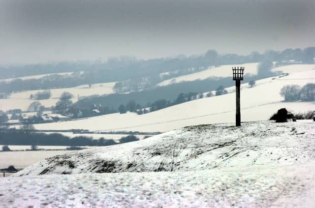 Winchelsea in the snow, 11/1/10
