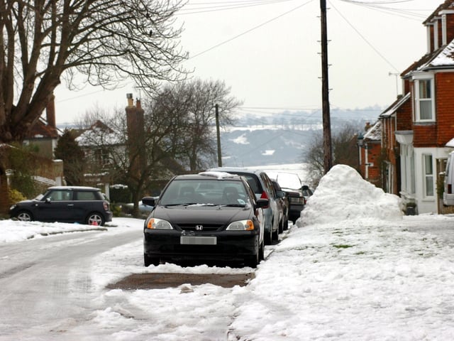 Winchelsea in the snow, 11/1/10