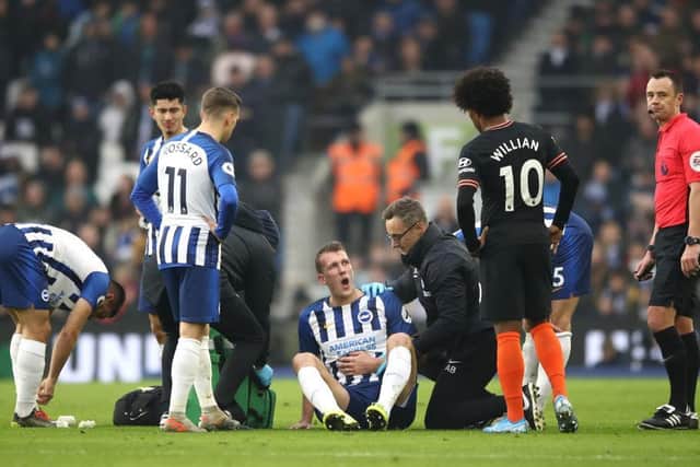 Dan Burn injured his shoulder against Chelsea and will be out until February