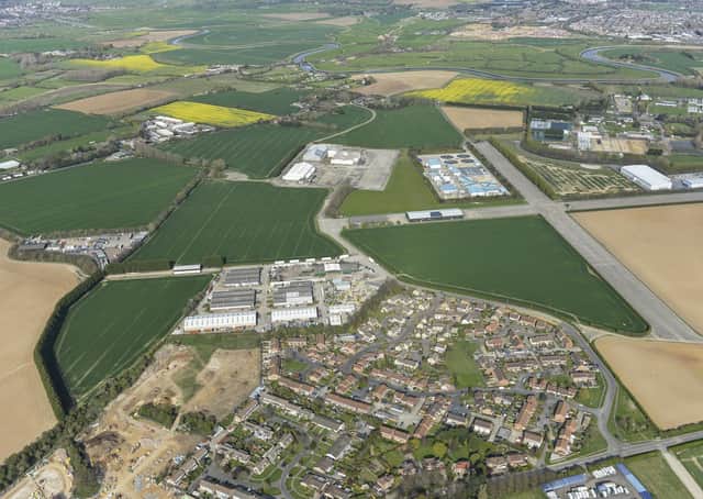 Ford Airfield in Ford, West Sussex. Photo: Commission Air Ltd