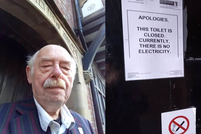 Lewes

deputy mayor Stephen Catlin has criticised the council over the toilet closure
