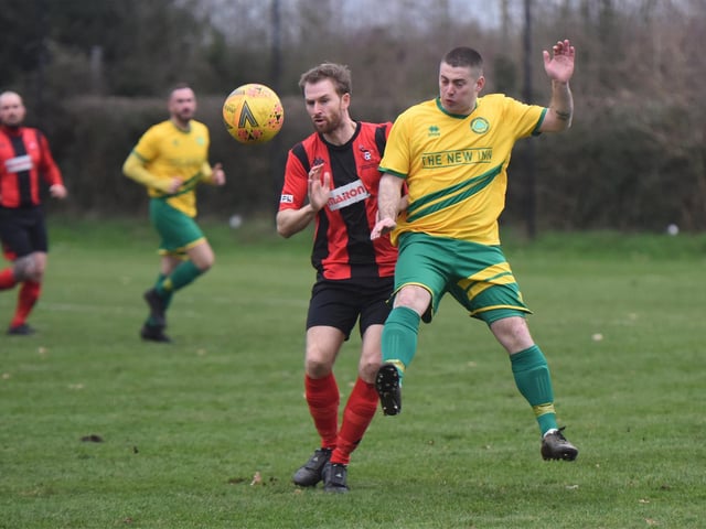 Action from Westfield v Cuckfield Rangers