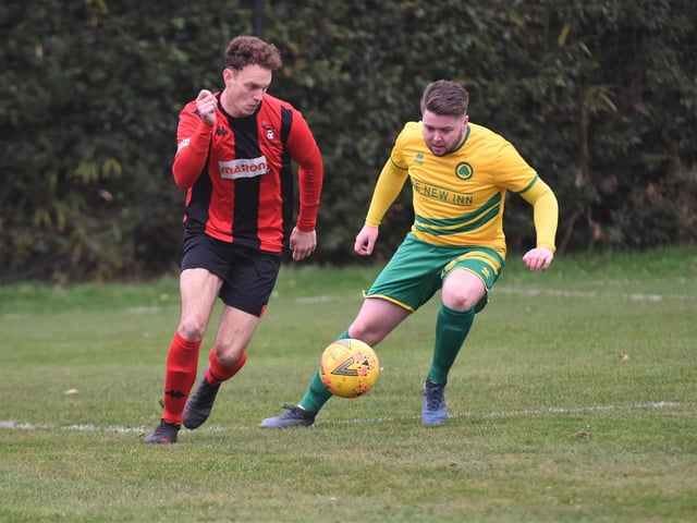 Action from Westfield v Cuckfield Rangers