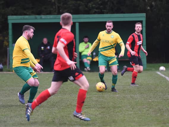 Action from Westfield v Cuckfield Rangers