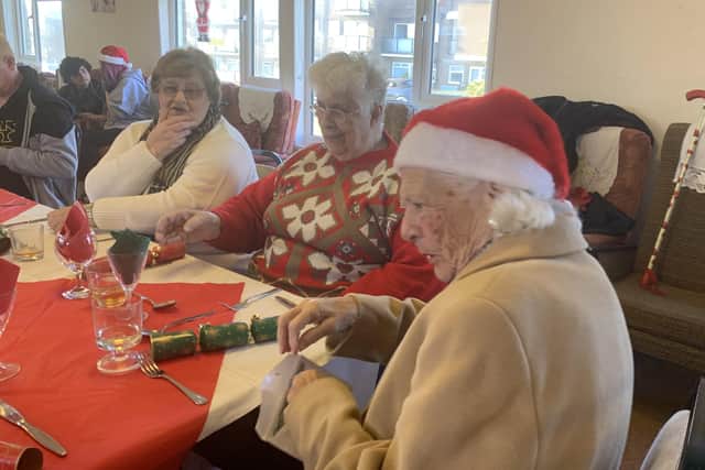 Christmas lunch at Kempton House Day Centre