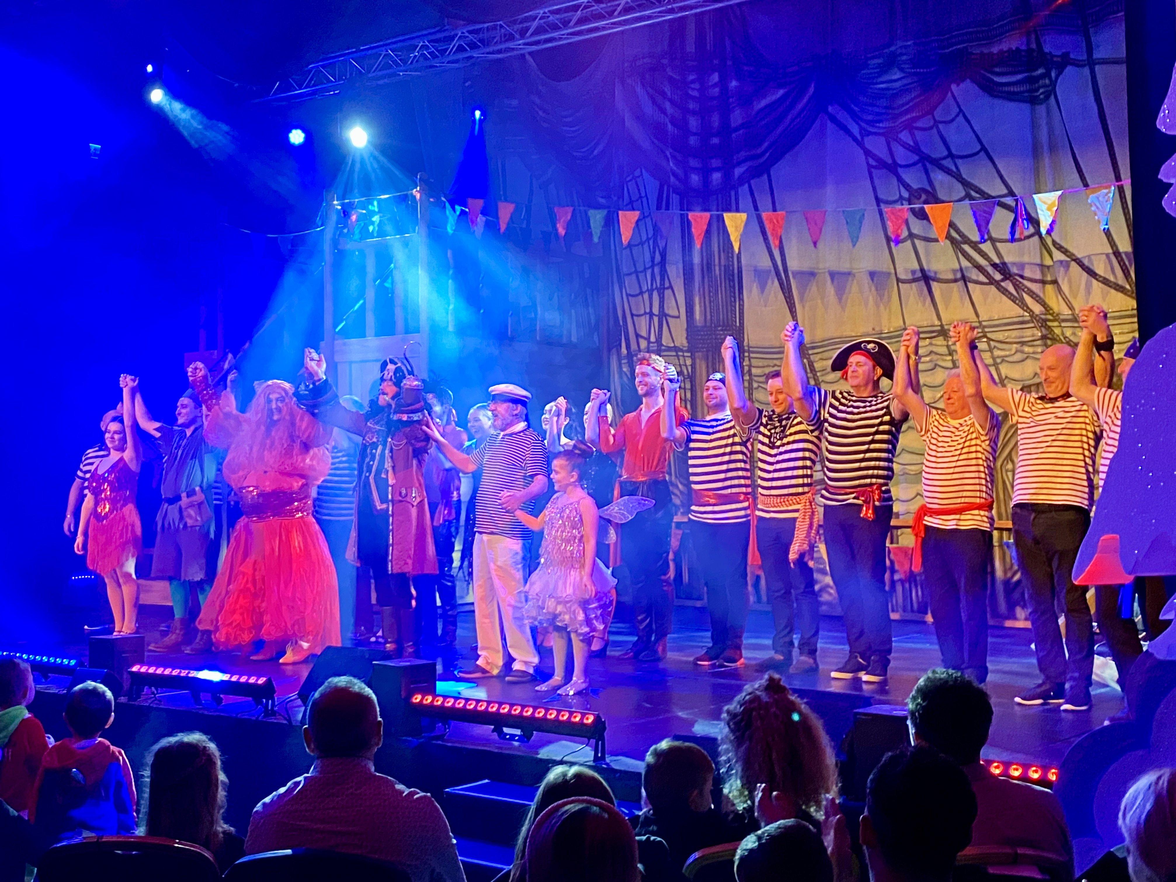 The cast take a bow