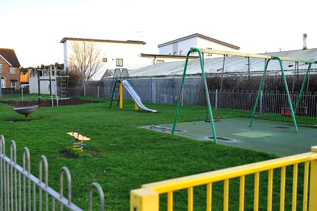 The play area in Linden Park, Littlehampton, will soon be improved. Picture: Steve Robards SR20011601