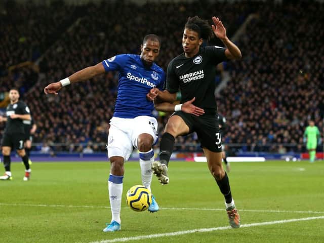 Bernardo impressed during the 1-0 loss at Everton last Saturday