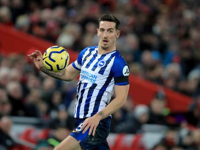 Brighton and Hove Albion captain Lewis Dunk