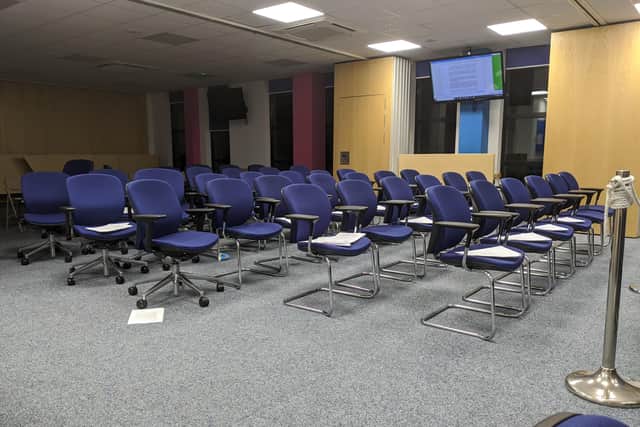 The public gallery was completely empty by the time the debate wound up just before 10pm on Wednesday night